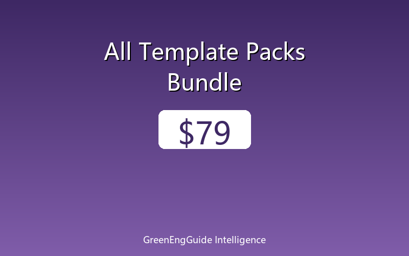Complete Engineering Template Bundle